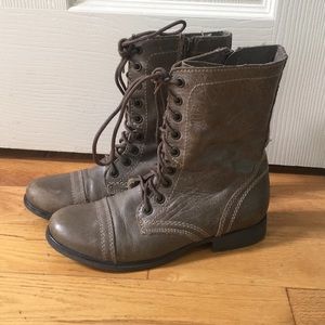 Steve Madden combat boots